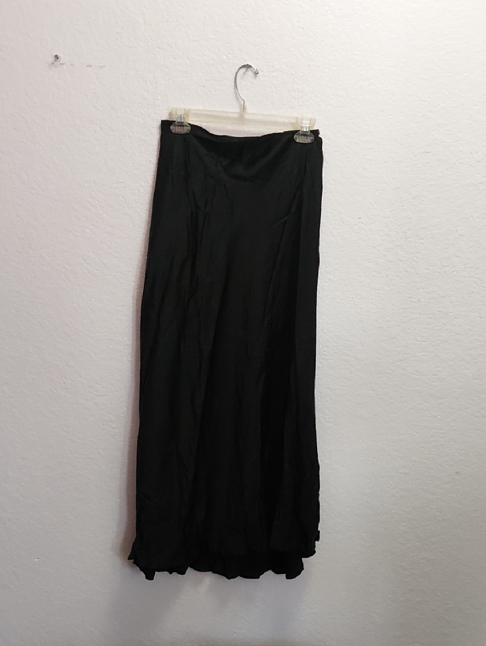 wild fable Black Maxi Skirt - Flowing Silhouette